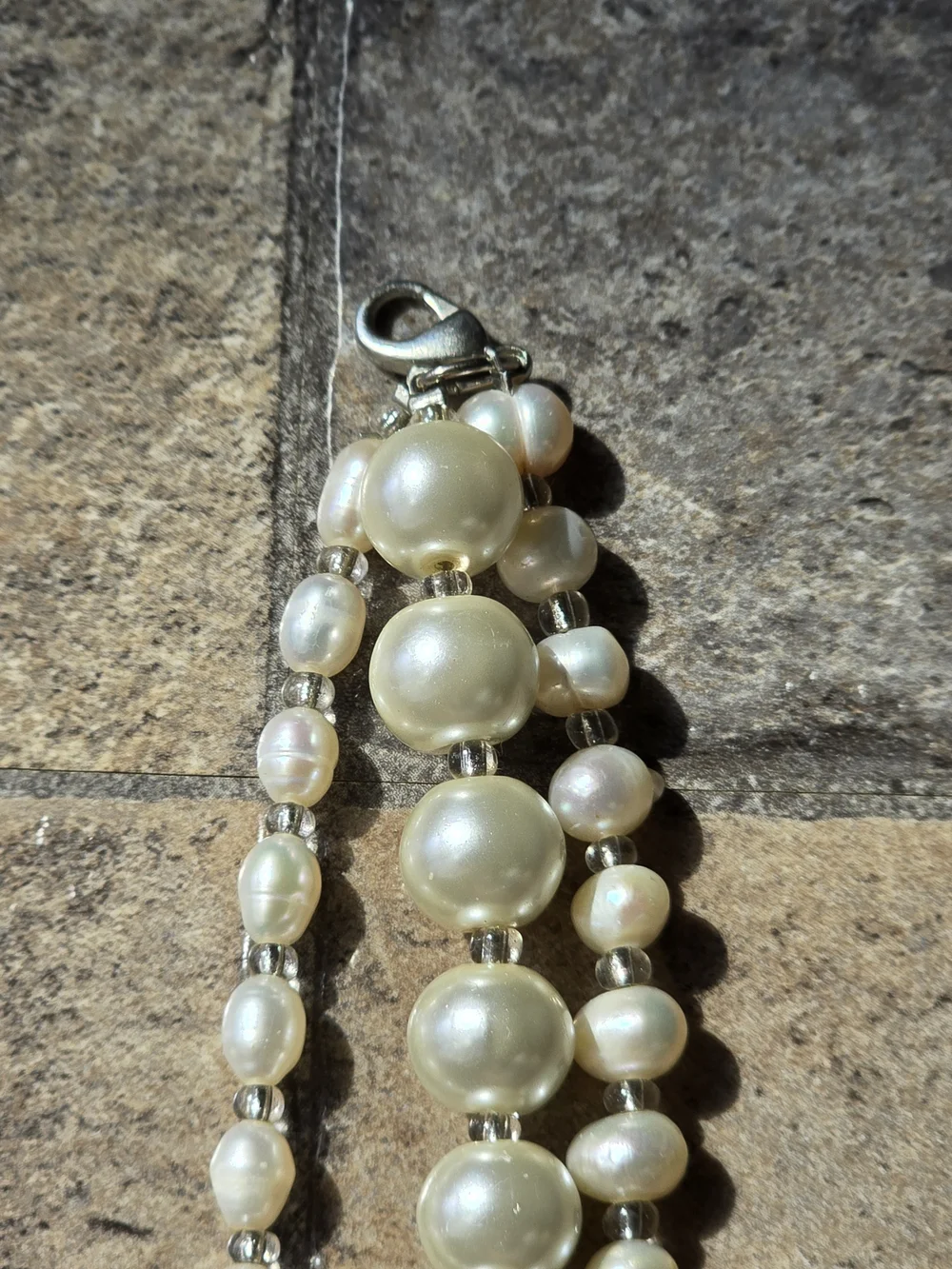 Classic Childs Pearl Multi-Strand Bracelet - Ivory
